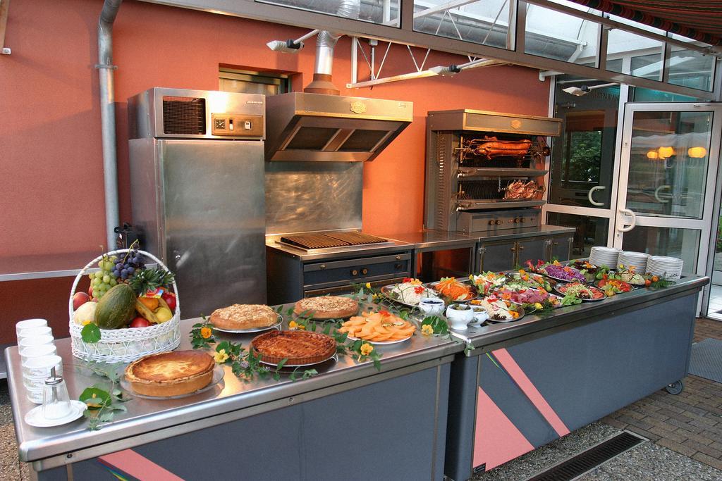 Hotel Restaurant La Tour Romaine - Haguenau - Strasbourg Nord Schweighouse-sur-Moder Exterior photo